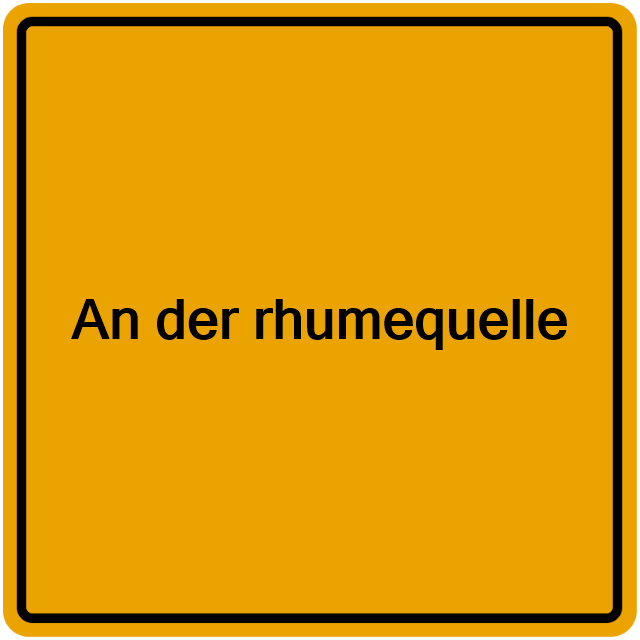 Einwohnermeldeamt24 An der rhumequelle